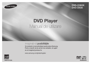 Manual Samsung DVD-D530 DVD player