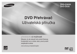 Manuál Samsung DVD-D530 Přehrávač DVD