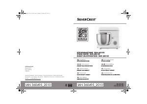 Manual SilverCrest IAN 360495 Stand Mixer