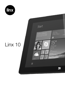 Handleiding Linx 10 Tablet