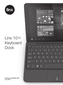 Manual Linx 1010 Keyboard