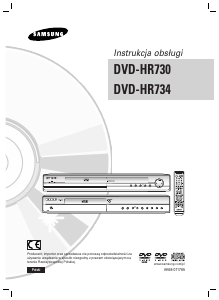 Instrukcja Samsung DVD-HR730 Odtwarzacz DVD