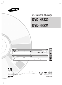 Instrukcja Samsung DVD-HR734 Odtwarzacz DVD