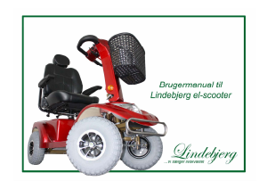 Brugsanvisning Lindebjerg LM-600 El-scooter