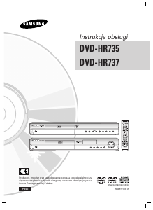 Instrukcja Samsung DVD-HR735 Odtwarzacz DVD