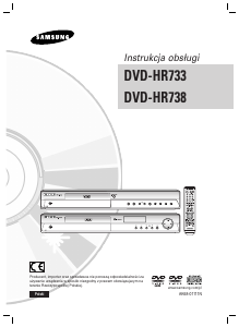 Instrukcja Samsung DVD-HR738 Odtwarzacz DVD