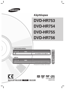 Brugsanvisning Samsung DVD-HR753 DVD afspiller