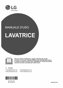 Manuale LG FH0G6NDN2 Lavatrice