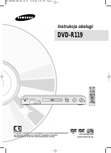 Instrukcja Samsung DVD-R119 Odtwarzacz DVD
