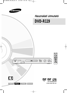 Manuál Samsung DVD-R119 Přehrávač DVD