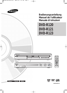 Manuale Samsung DVD-R120 Lettore DVD