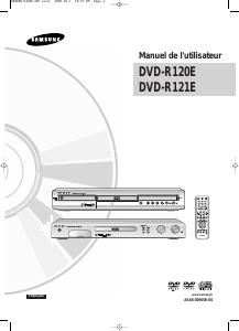 Mode d’emploi Samsung DVD-R120E Lecteur DVD