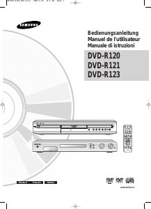 Manuale Samsung DVD-R121 Lettore DVD