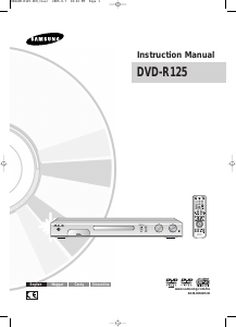 Használati útmutató Samsung DVD-R125 DVD-lejátszó