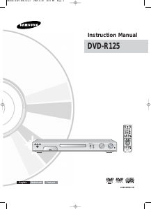 Mode d’emploi Samsung DVD-R125 Lecteur DVD