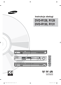Instrukcja Samsung DVD-R129 Odtwarzacz DVD