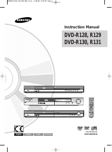 Használati útmutató Samsung DVD-R129 DVD-lejátszó