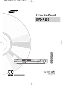 Handleiding Samsung DVD-R130 DVD speler