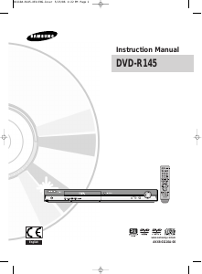 Handleiding Samsung DVD-R145 DVD speler