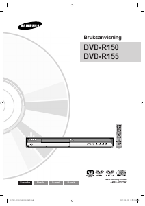 Brugsanvisning Samsung DVD-R150 DVD afspiller