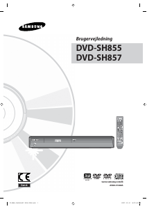 Brugsanvisning Samsung DVD-SH855 DVD afspiller