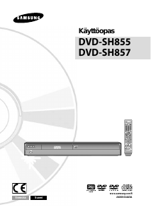 Käyttöohje Samsung DVD-SH855 DVD-soitin