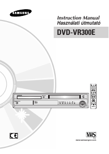 Manual Samsung DVD-VR300E DVD Player