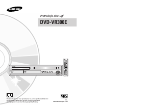 Instrukcja Samsung DVD-VR300E Odtwarzacz DVD