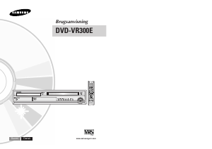 Brugsanvisning Samsung DVD-VR300E DVD afspiller