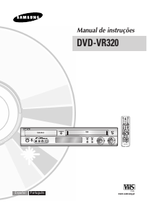 Manual Samsung DVD-VR320 Leitor de DVD