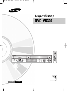 Brugsanvisning Samsung DVD-VR320 DVD afspiller