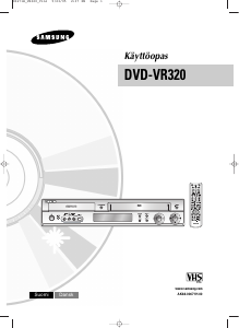 Käyttöohje Samsung DVD-VR320 DVD-soitin