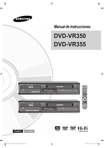 Manual de uso Samsung DVD-VR350 Reproductor DVD