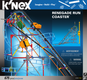 Mode d’emploi K'nex set 13080 Thrill Rides Renegade Run