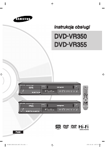 Instrukcja Samsung DVD-VR355 Odtwarzacz DVD