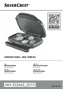 Mode d’emploi SilverCrest SKG 1000 B2 Grill