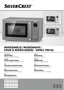 Mode d’emploi SilverCrest SMWC 700 B3 Micro-onde