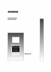 Handleiding Siemens HM22025NL Fornuis