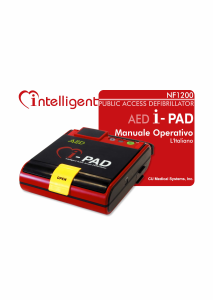 Manuale i-PAD NF1200 Defibrillatore