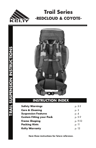 Manual Kelty Redcloud Backpack