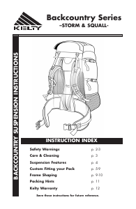 Manual Kelty Squall Backpack