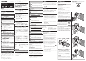 Mode d’emploi Fujifilm XF2X TC WR Objectif