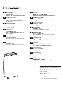 Brugsanvisning Honeywell TP-COMPACT-WK Affugter