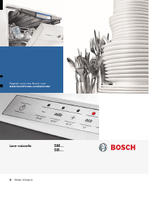 Mode d’emploi Bosch SMS44DI01T Lave-vaisselle