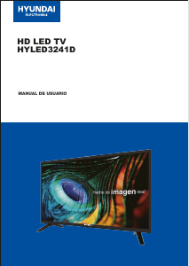 Manual de uso Hyundai HYLED3241D Televisor de LED