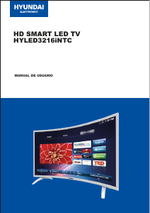 Manual de uso Hyundai HYLED3216iNTC Televisor de LED