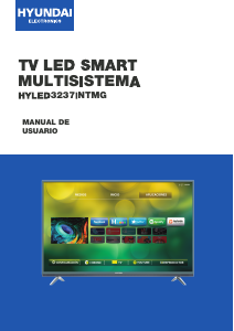 Manual de uso Hyundai HYLED3237iNTMG Televisor de LED