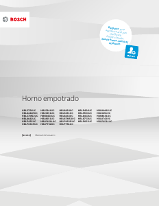 Manual de uso Bosch HBL5551UC Horno