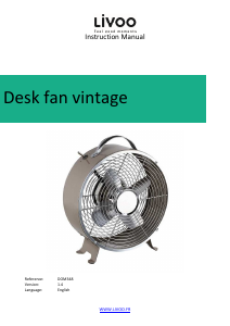 Manual Livoo DOM348N Fan