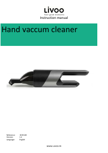 Manual Livoo DOH128 Handheld Vacuum